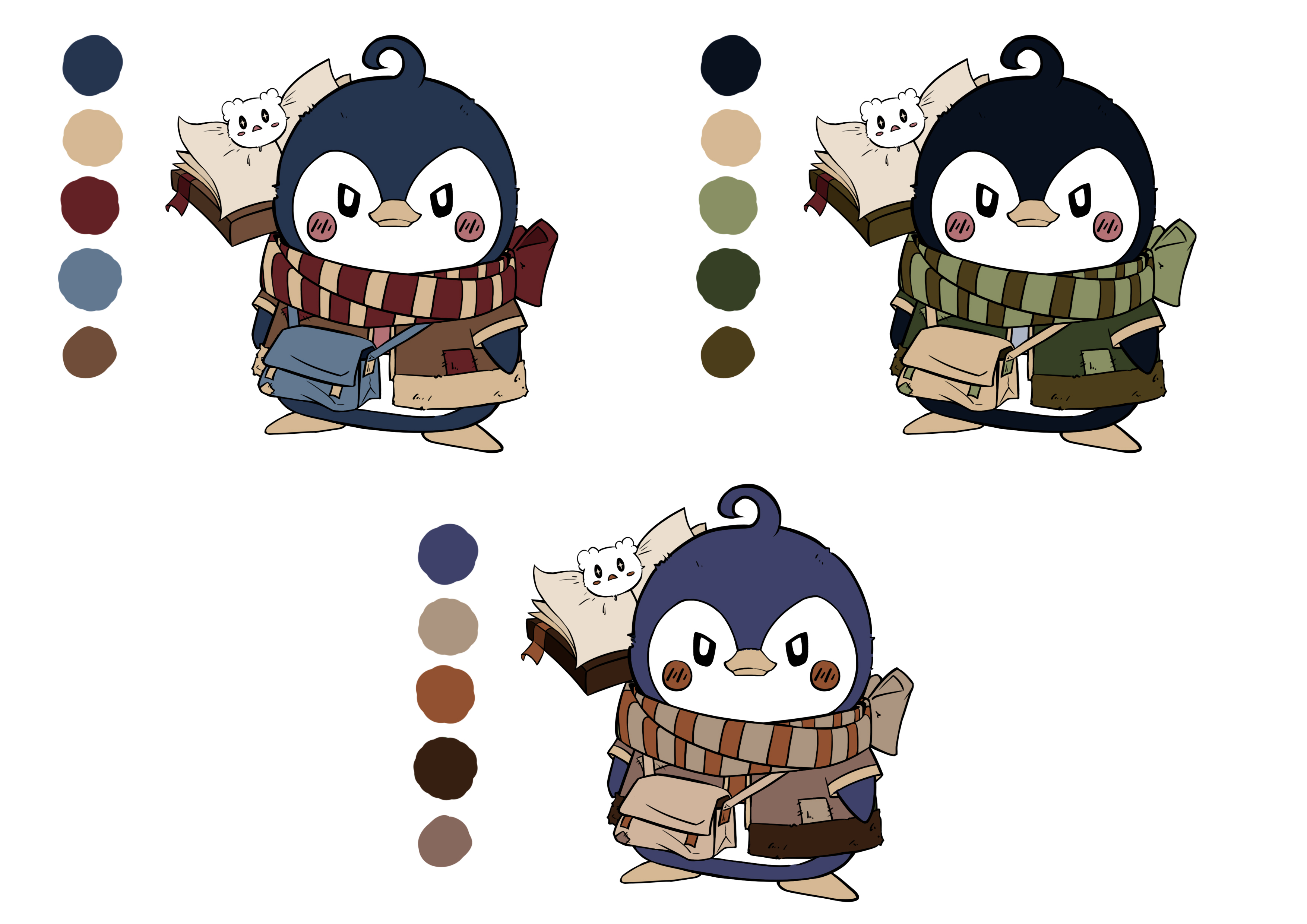 Penguway — mascot design 1, replace with your artwork