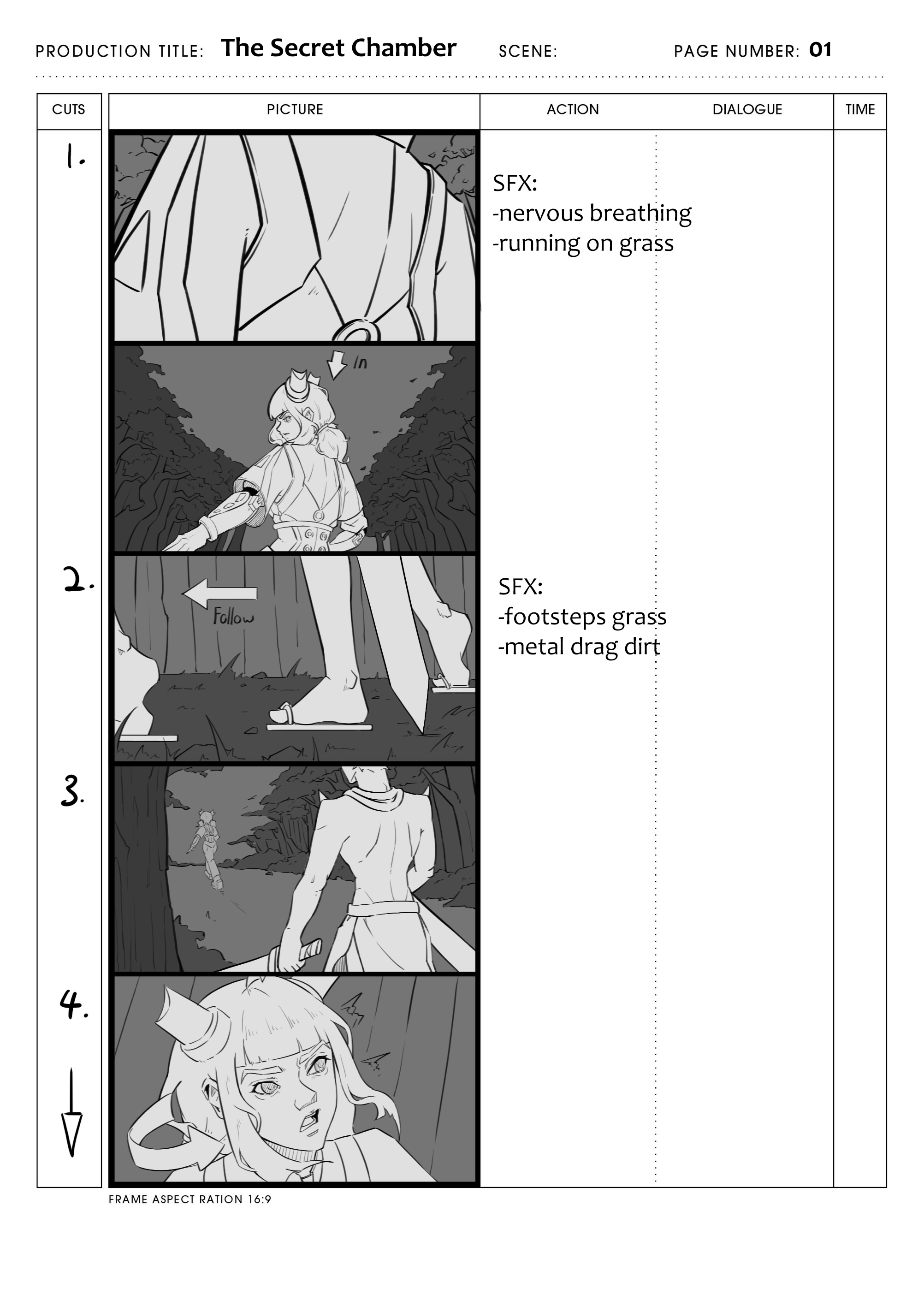 The Giant's Servant — story board 4, replace with your artwork