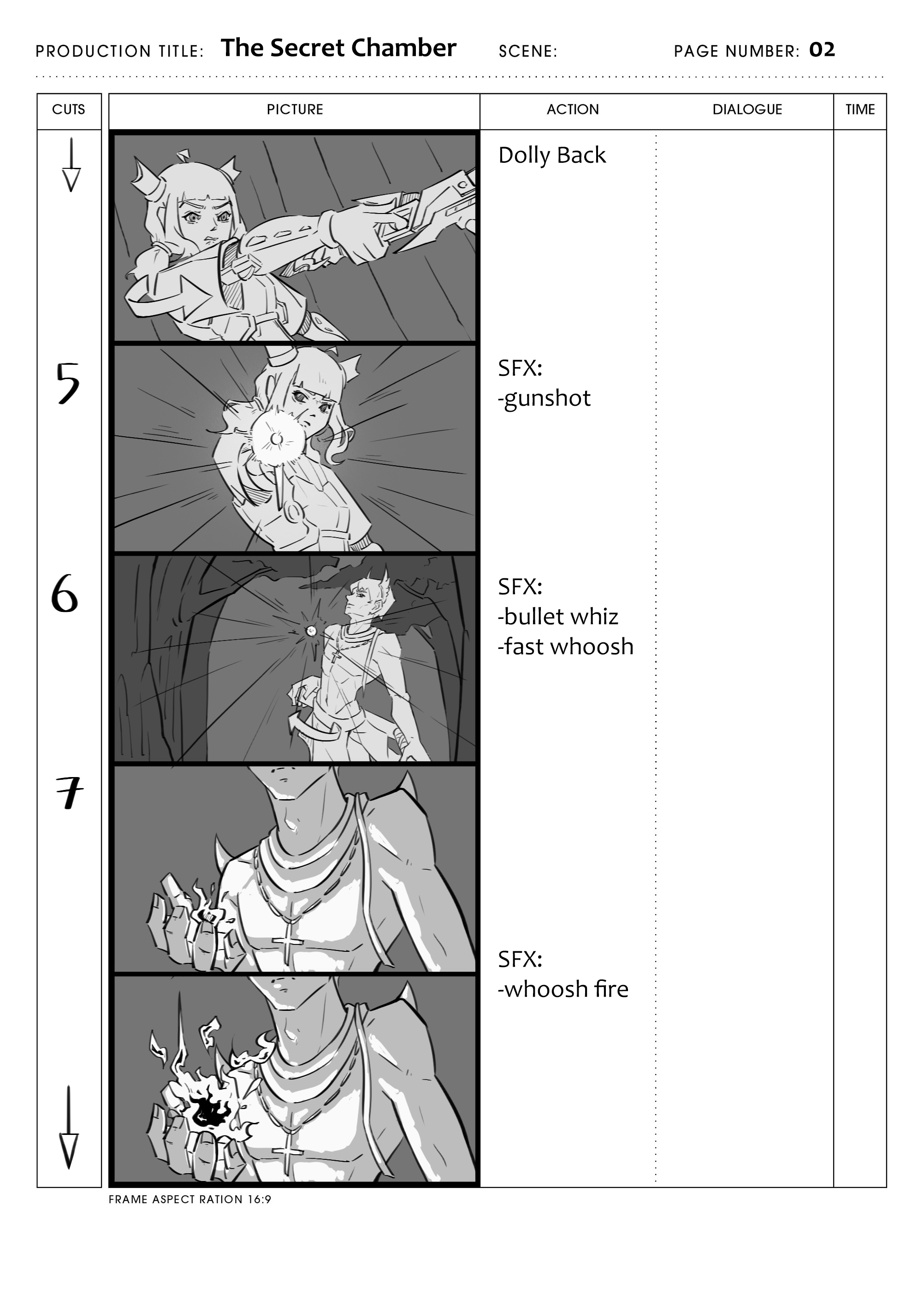 The Giant's Servant — story board 5, replace with your artwork