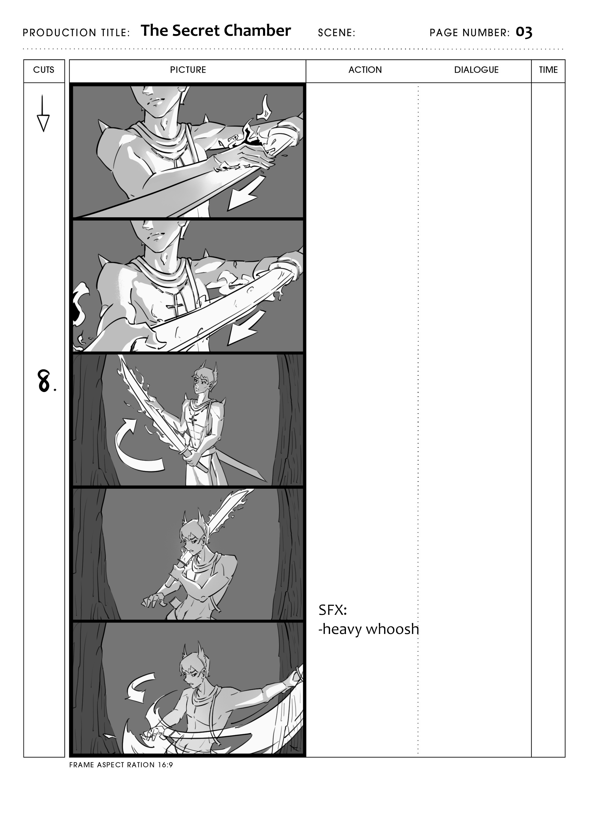 The Giant's Servant — story board 6, replace with your artwork