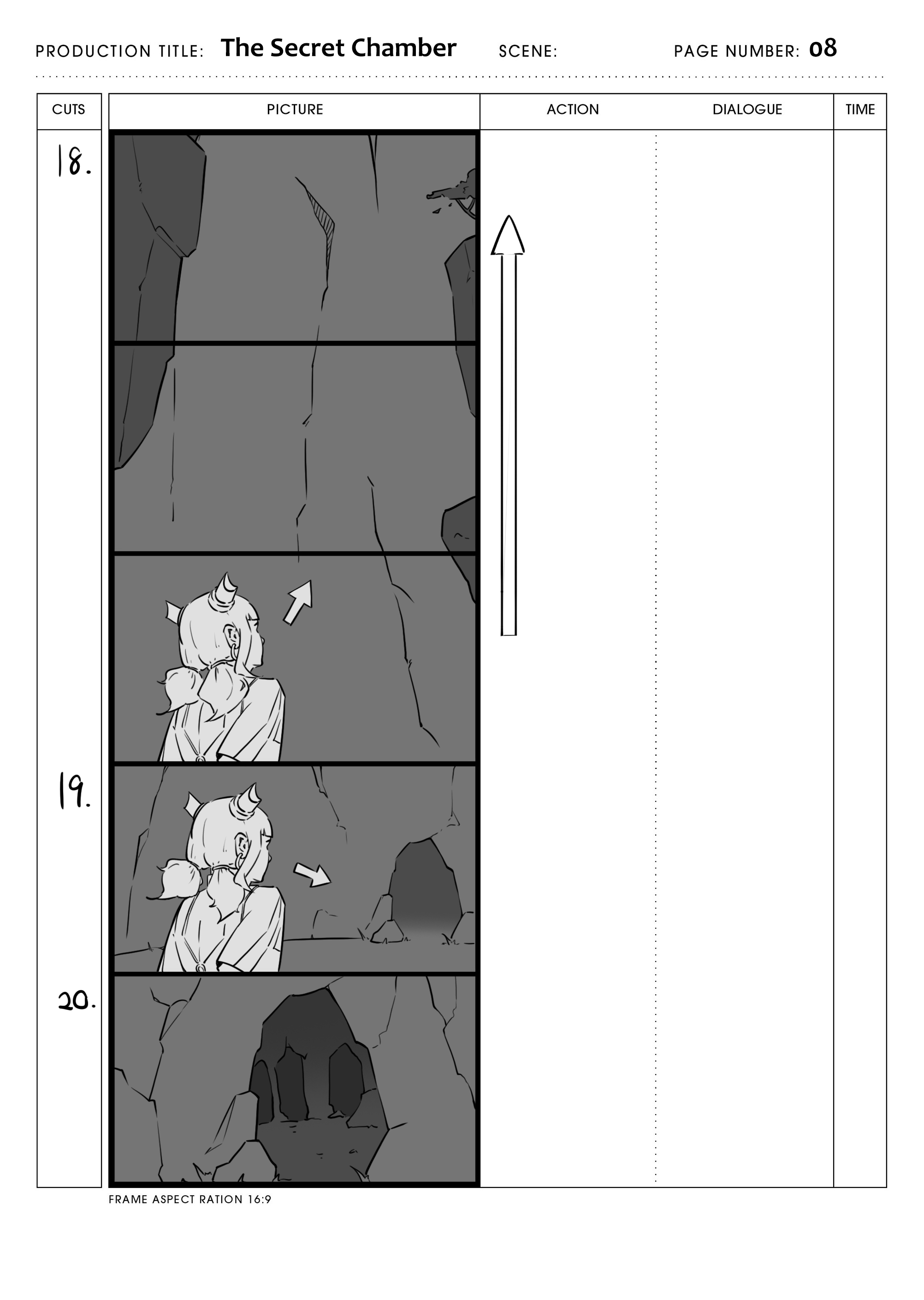 The Giant's Servant — story board 11, replace with your artwork