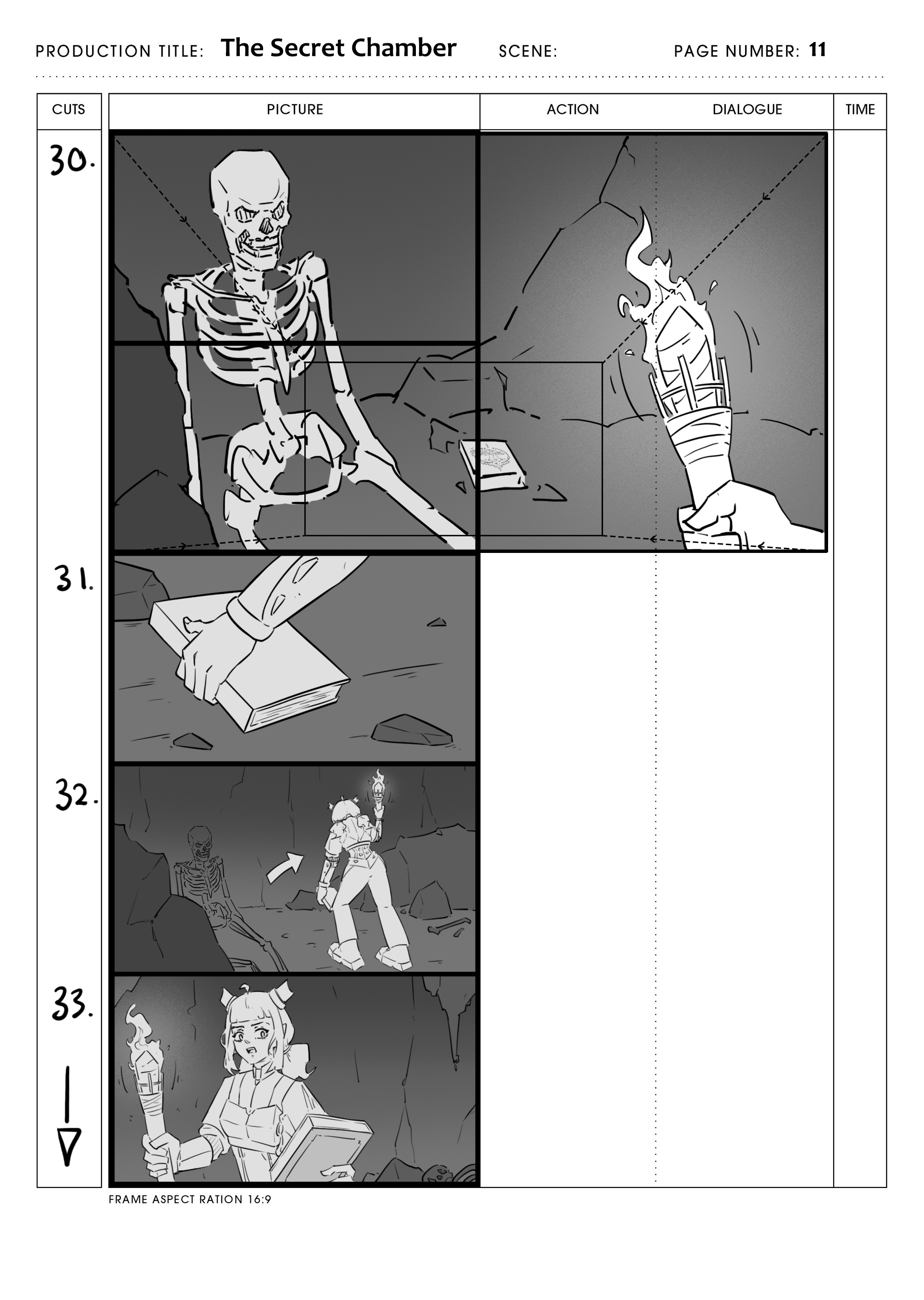The Giant's Servant — story board 14, replace with your artwork