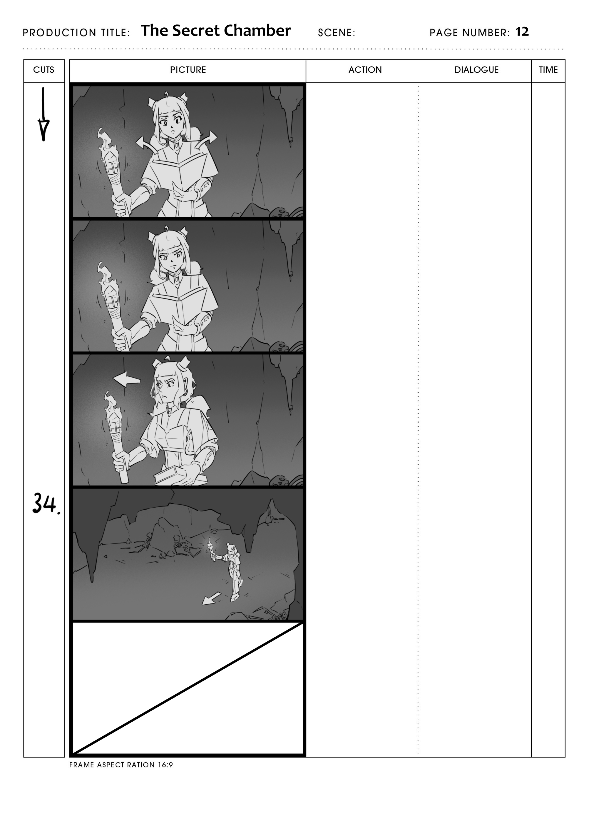 The Giant's Servant — story board 15, replace with your artwork