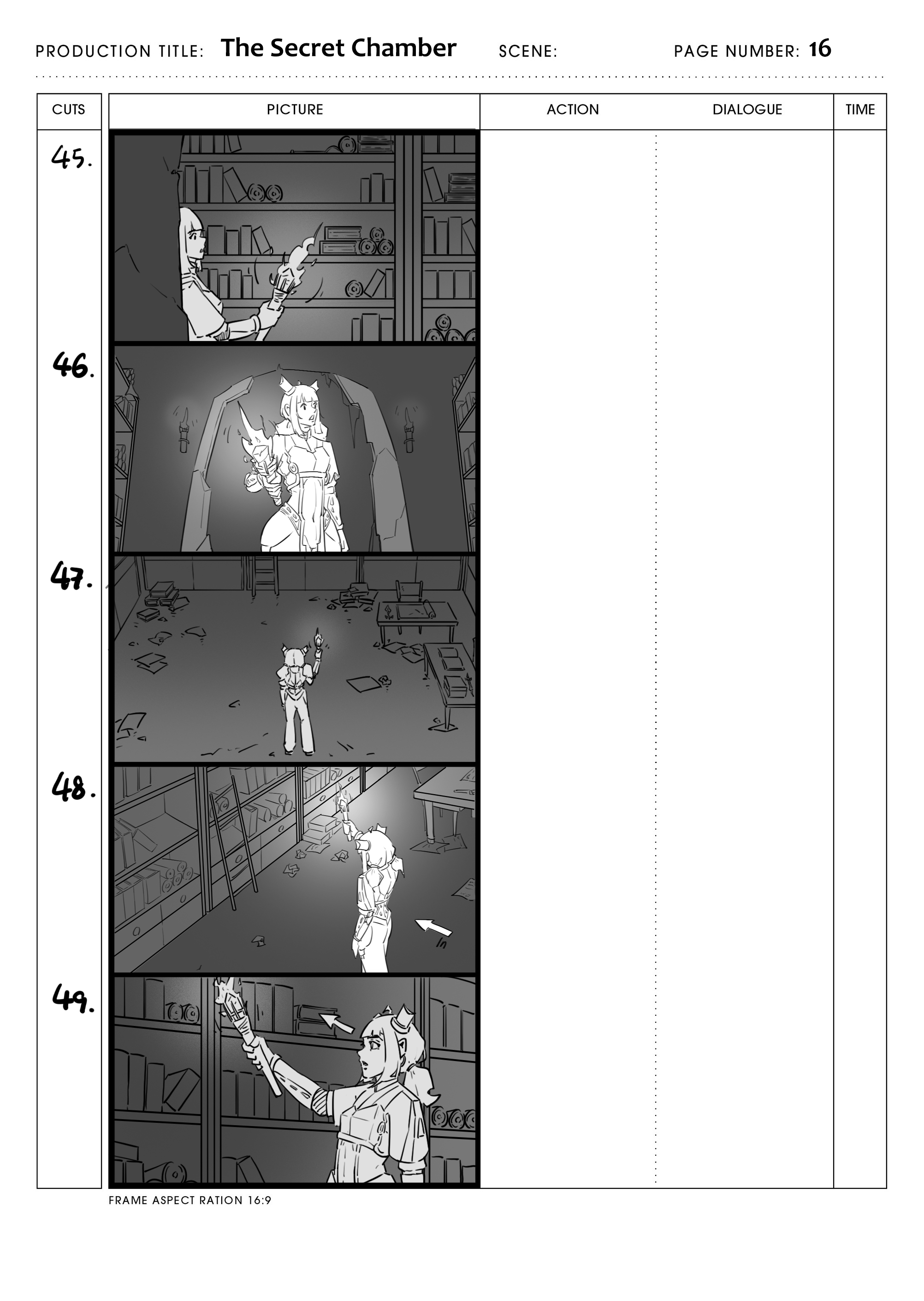 The Giant's Servant — story board 19, replace with your artwork