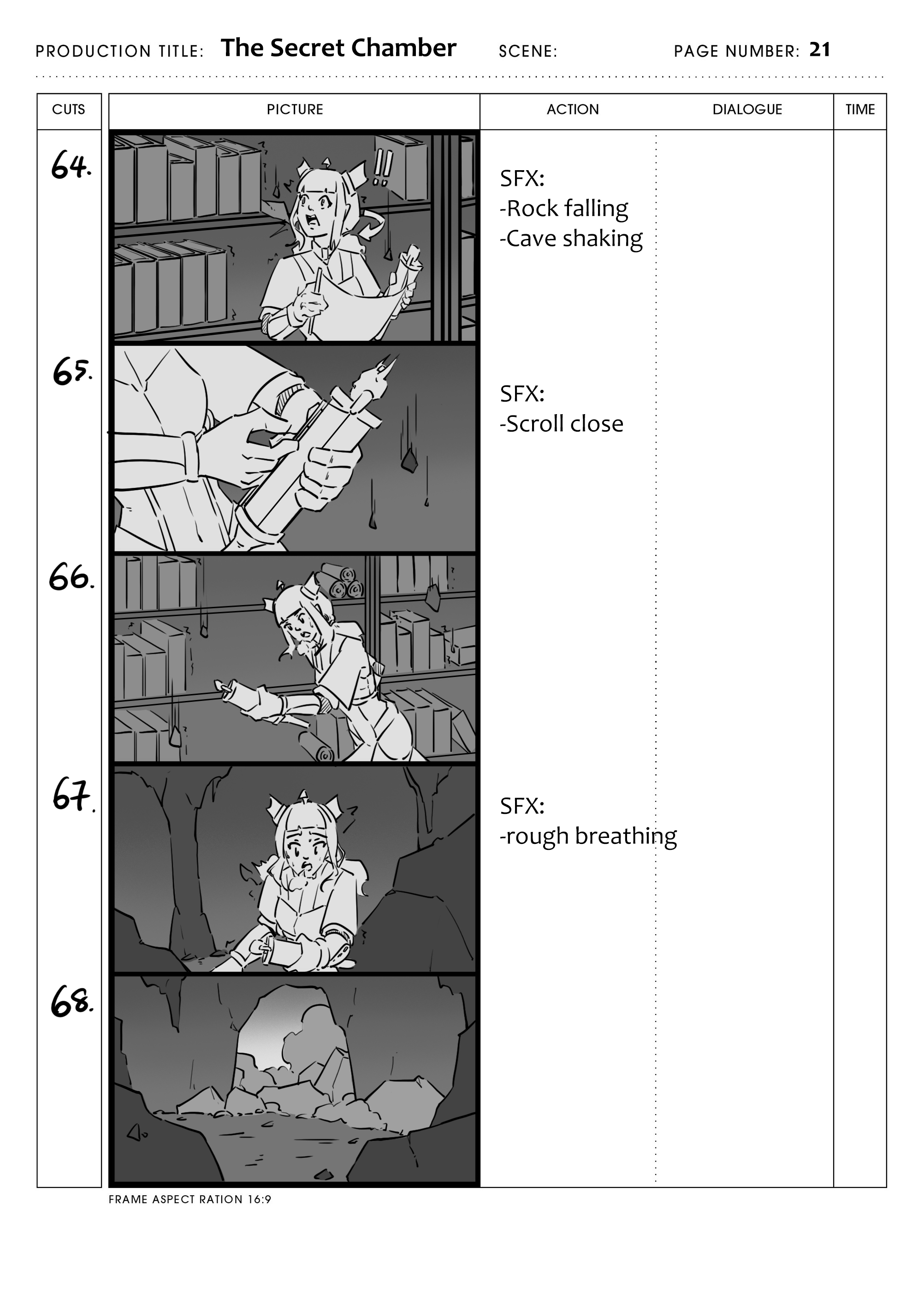 The Giant's Servant — story board 24, replace with your artwork