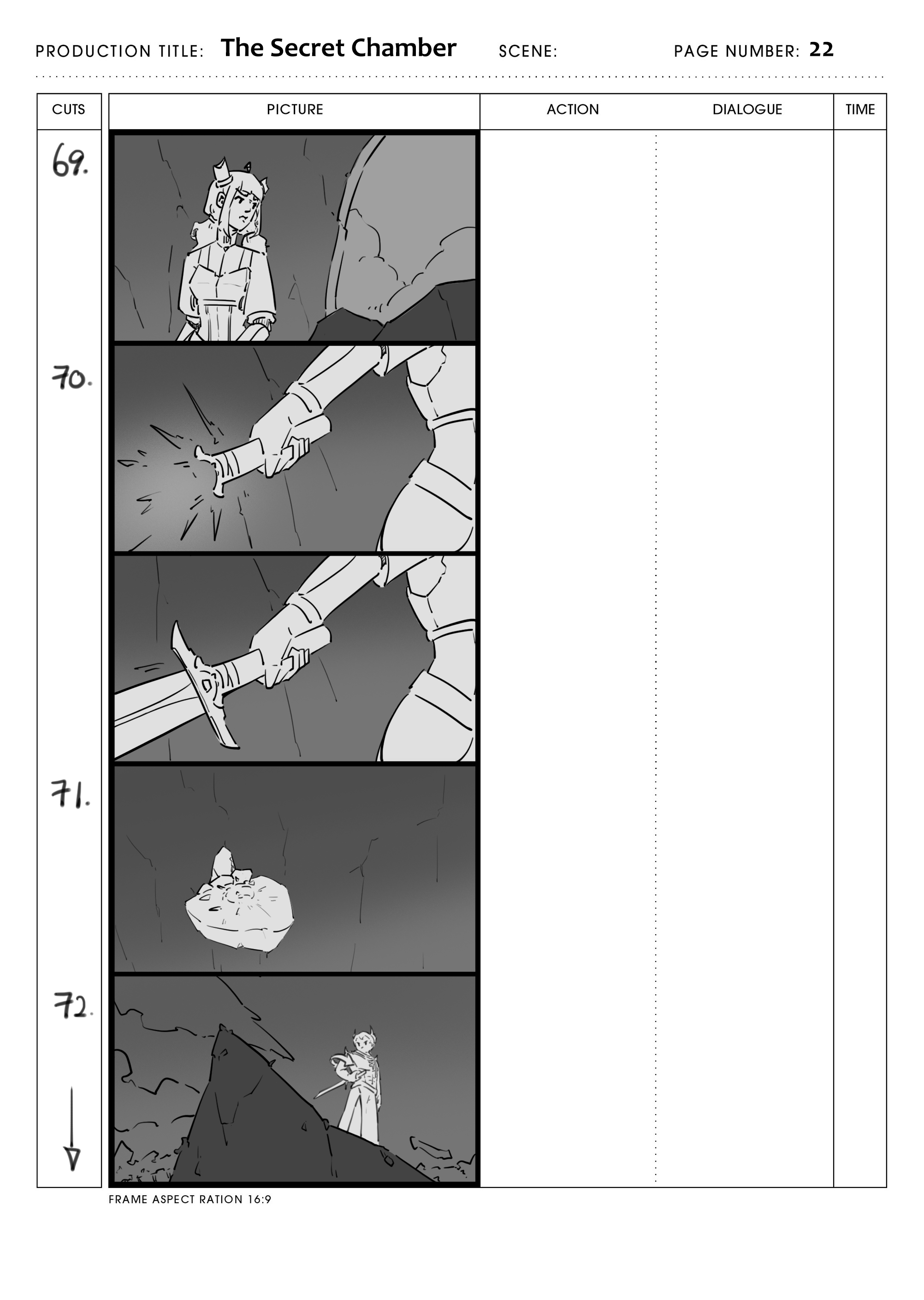 The Giant's Servant — story board 25, replace with your artwork