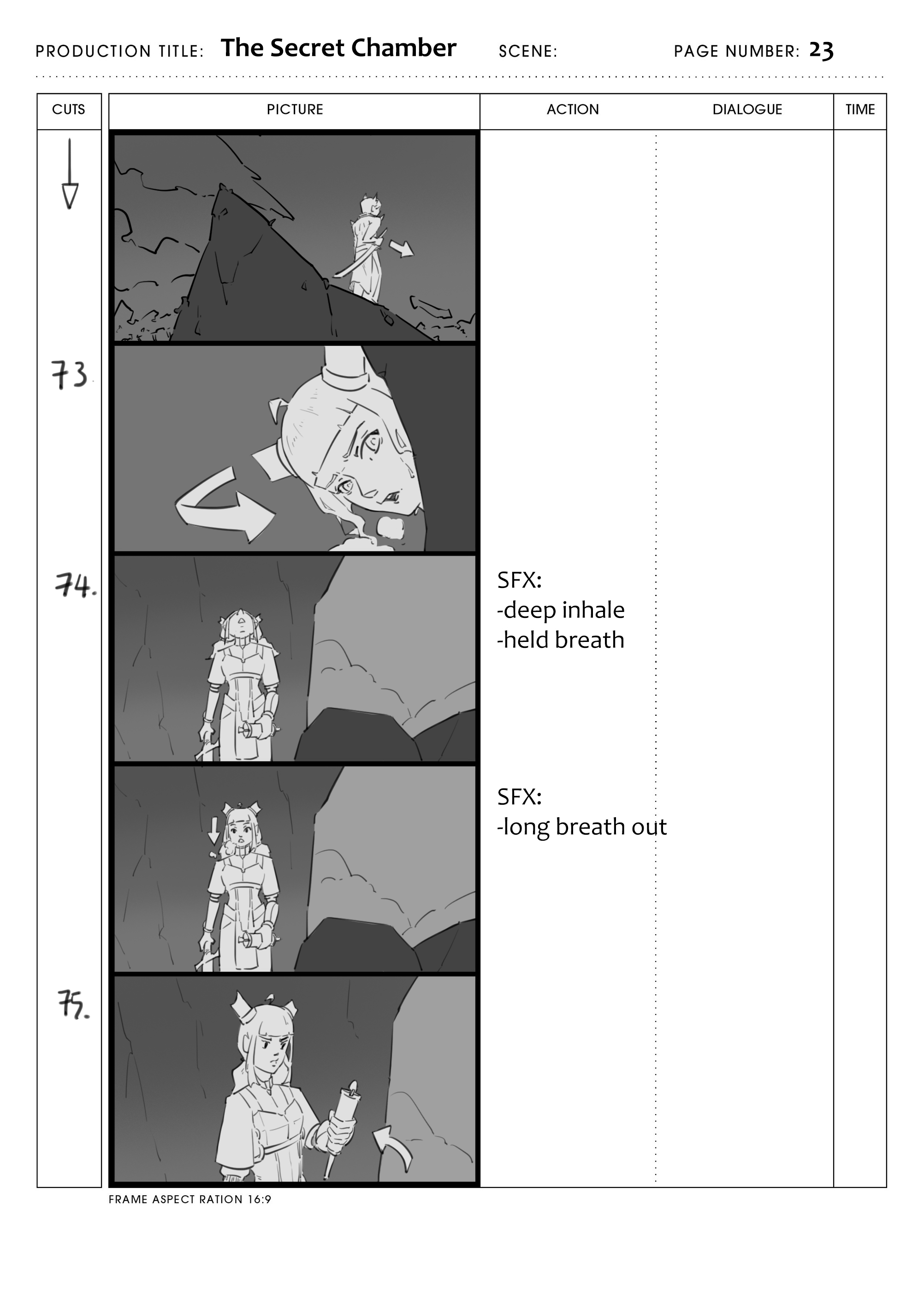 The Giant's Servant — story board 26, replace with your artwork