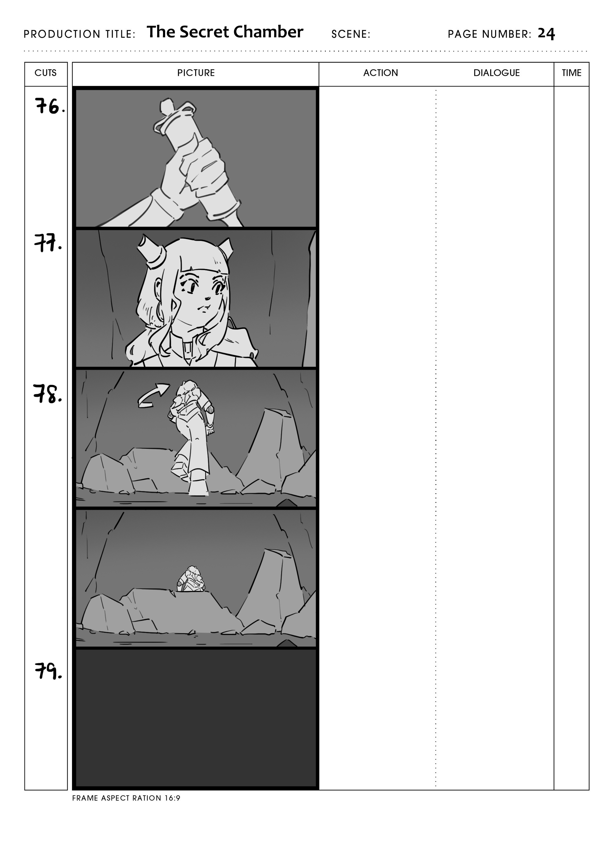 The Giant's Servant — story board 27, replace with your artwork